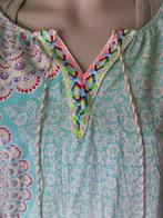KLeurige Ibiza style tuniek maat S/M, Kleding | Dames, Verzenden, Gedragen, Maat 36 (S), Overige kleuren