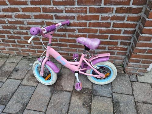 Rose meisjesfiets, Fietsen en Brommers, Fietsen | Meisjes, Gebruikt, 14 inch of minder, Handrem, Ophalen