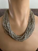 MOOIE OUDE GLAS KETTING …., Ophalen of Verzenden, Dames