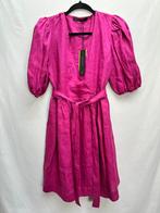 Greek archaic kori jurk linnen xs €185 magenta, Overige kleuren, Ophalen of Verzenden, Zo goed als nieuw, Maat 34 (XS) of kleiner