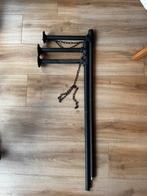 SONGMICS Wandkledingstang - Industrieel & Ruimtebesparend, Wandkapstok, Ophalen of Verzenden, Zo goed als nieuw, Metaal