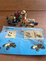 Playmobil 4176 Wild Life Expeditie Quad - Compleet, Ophalen of Verzenden, Zo goed als nieuw, Complete set