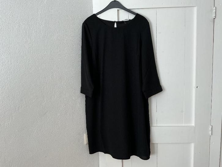 Vero Moda jurk xl nieuw, Kleding | Dames, Jurken, Zo goed als nieuw, Maat 46/48 (XL) of groter, Zwart, Knielengte, Ophalen of Verzenden