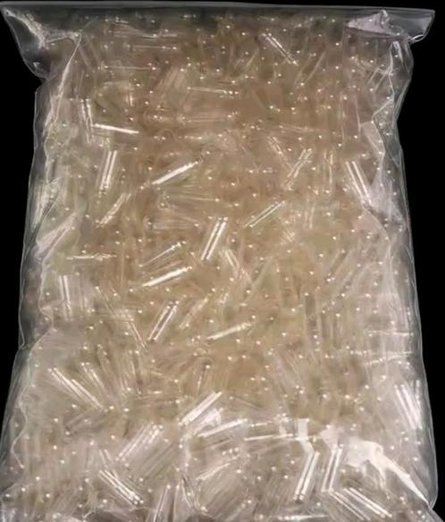 1.000 Lege gelatine capsules nr. 1, Sport en Fitness, Gezondheidsproducten en Wellness, Nieuw, Overige typen, Ophalen of Verzenden