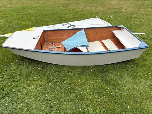 Opknapproject - zelfbouw open zeilbootje - piraat - optimist, Watersport en Boten, Zeilen en Zeiltoebehoren, Gebruikt, Ophalen