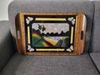 Vintage serveerschaal met vlindervleugels, Antiek en Kunst, Antiek | Overige Antiek, Ophalen