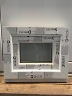 Kunststof kiep kozijn 50 x 40 wit RAL 9016, Niet ingevuld, Kunststof, Minder dan 75 cm, Raamkozijn