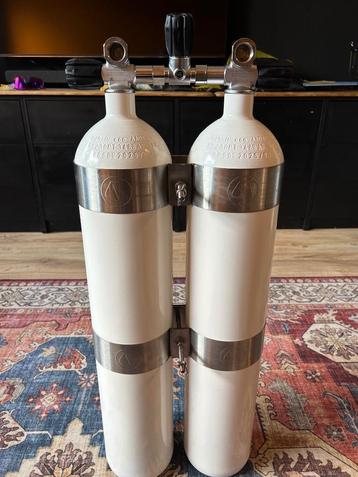 Stalen dubbelset 8,5 liter Apeks concave NIEUW! beschikbaar voor biedingen