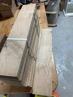 Eikenhouten Planken - Partij, Doe-het-zelf en Verbouw, Hout en Planken, Ophalen, Gebruikt, Minder dan 25 mm, Eiken