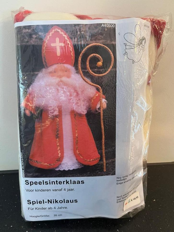 Zelfmaakpakket speelsinterklaas atelier de Witte Engel, Hobby en Vrije tijd, Knutselen, Nieuw, Materiaal, Verzenden