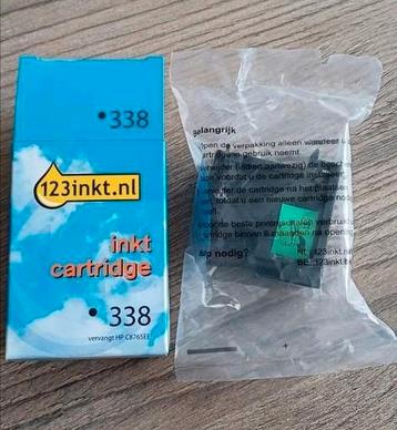 Nieuwe inktcartridge zwart, HP 338 beschikbaar voor biedingen