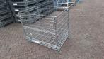 gaasbox gaaspallet palletbox metaal voorraadbox 120x80x100, Ophalen, Gebruikt, 100 cm of meer, 60 cm of meer
