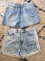 K) 2 X  denim korte broek van Forever 21 maat M 38/40, Blauw, Ophalen of Verzenden, Zo goed als nieuw, Forever 21