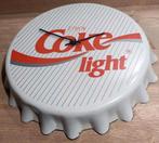 Coca Cola light wand klok Vintage, Ophalen of Verzenden, Gebruikt, Gebruiksvoorwerp