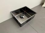Reginox spoelbak Gun-Metal RVS 50x40cm, Nieuw in doos, Reginox, Overige kleuren, Nieuw, Nb
