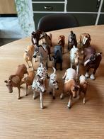 Set van 16 Schleich paarden, Ophalen of Verzenden, Zo goed als nieuw, Paard, Beeldje of Figuurtje