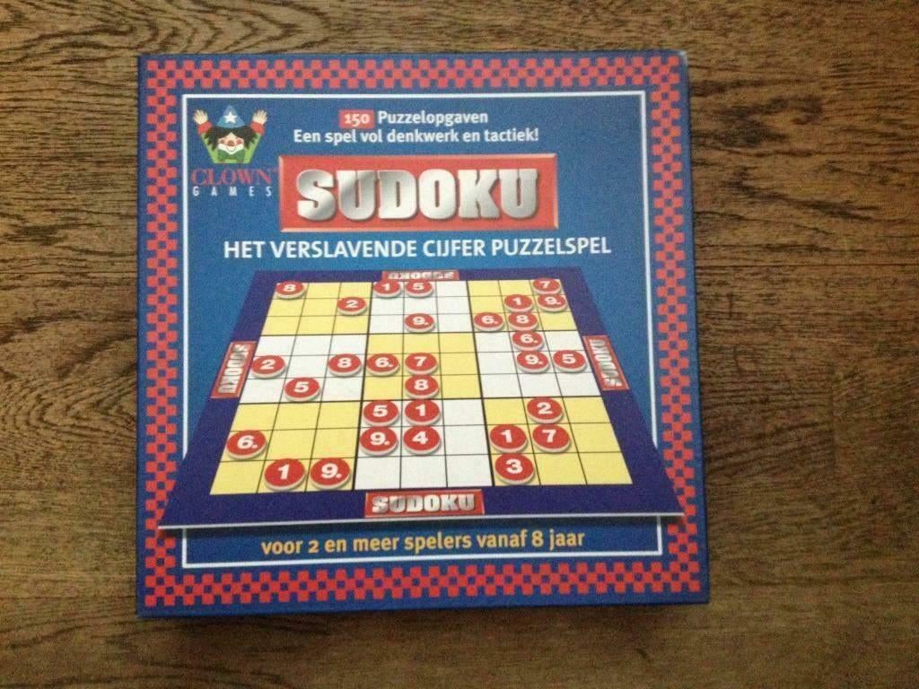 Sudoku Puzzelspel, Ophalen of Verzenden, Minder dan 500 stukjes, Zo goed als nieuw