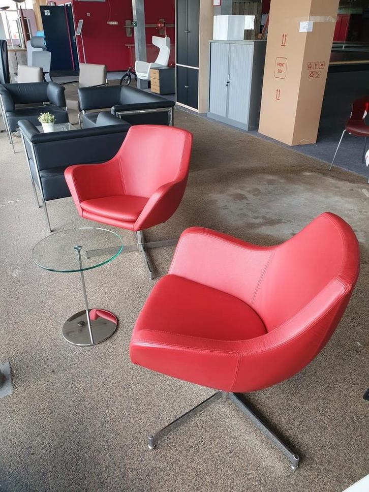 Club fauteuils voor receptie merk Amelander., Huis en Inrichting, Fauteuils, Zo goed als nieuw, Ophalen