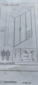 karlijn hangleg kast, Huis en Inrichting, Ophalen, Gebruikt, 50 tot 75 cm, 200 cm of meer