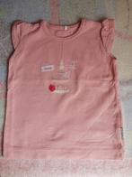 Baby shirtje roze met printje name it maat 56, Kinderen en Baby's, Babykleding | Maat 56, Meisje, Ophalen of Verzenden, Zo goed als nieuw
