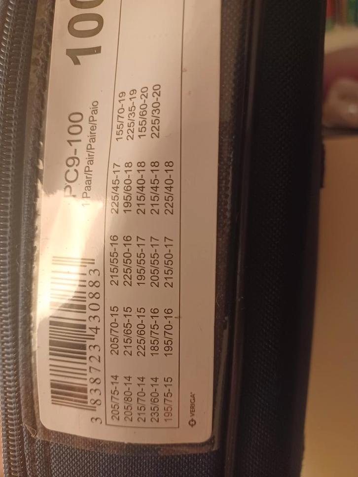 Nieuwe sneeuwkettingen Veriga Pro 9 Compact - BMW E3, Auto diversen, Sneeuwkettingen, Nieuw, Ophalen of Verzenden