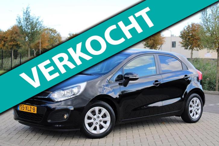 Kia Rio 1.2 CVVT Super Pack l Climate l PDC l Cruise Contr, Auto's, Kia, Bedrijf, Rio, ABS, Airbags, Airconditioning, Alarm, Boordcomputer