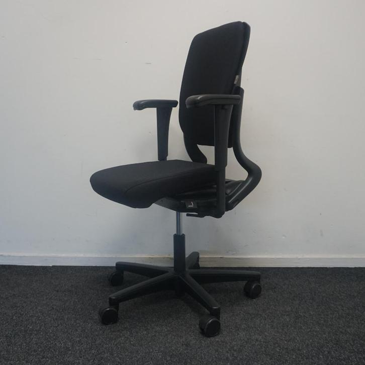 Ahrend 230 Bureaustoel Zwart | Hoge rug | Refurbished, Huis en Inrichting, Bureaustoelen, Gebruikt, Bureaustoel, Zwart, Ergonomisch