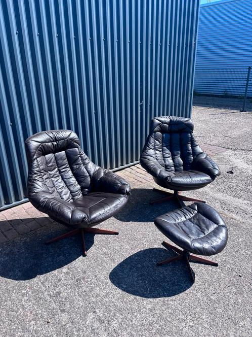 Vintage fauteuil bramin design deens, Huis en Inrichting, Fauteuils, Gebruikt, Minder dan 50 cm, Ophalen