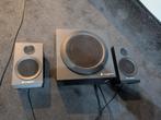 Logitech Z333 speakers en subwoofer, Computers en Software, Pc speakers, Ophalen of Verzenden, Gebruikt