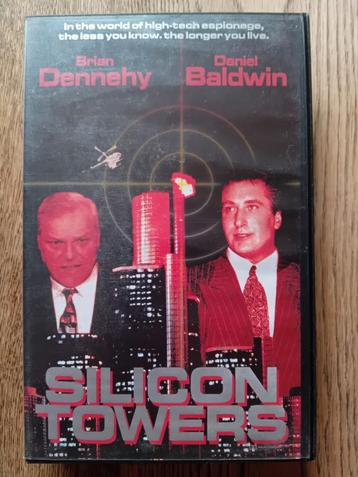 Silicon Towers - Daniel Baldwin - VHS Videoband beschikbaar voor biedingen