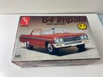 Chevrolet Impala 1964- bouwdoos-AMT-ongebruikt, Ophalen of Verzenden, Nieuw, Groter dan 1:32, Auto