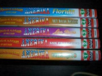 Bassie en Adriaan Reis door Amerika (5 dvd's) in goede staat beschikbaar voor biedingen