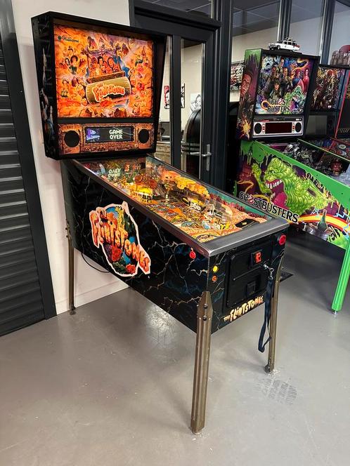 Prachtige flipperkast Williams The Flintstones Pinball, Verzamelen, Automaten | Flipperkasten, Gebruikt, Dot-matrix, Flipperkast