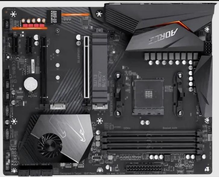 Gigabyte Aorus X570 Elite Moederbord - Topstaat!, Computers en Software, Moederborden, Zo goed als nieuw, AMD, DDR4, Ophalen of Verzenden