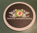 Bierviltje:Twentse Bierbrouwerij  Hengelo, Verzamelen, Ophalen of Verzenden, Zo goed als nieuw, Viltje(s), Overige merken