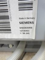 Inbouw vaatwasser Siemens, Extra Klasse, A++, Zeer netjes!, Witgoed en Apparatuur, Vaatwasmachines, Ophalen, Minder dan 85 cm