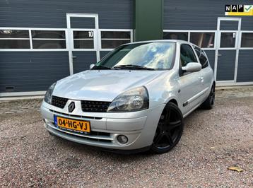 Renault Clio 1.6 Sport 3-deurs NAP Airco Clima APK 08-2026! beschikbaar voor biedingen
