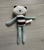 Schattige gestreepte knuffelbeer, Ophalen of Verzenden, Zo goed als nieuw, Beer