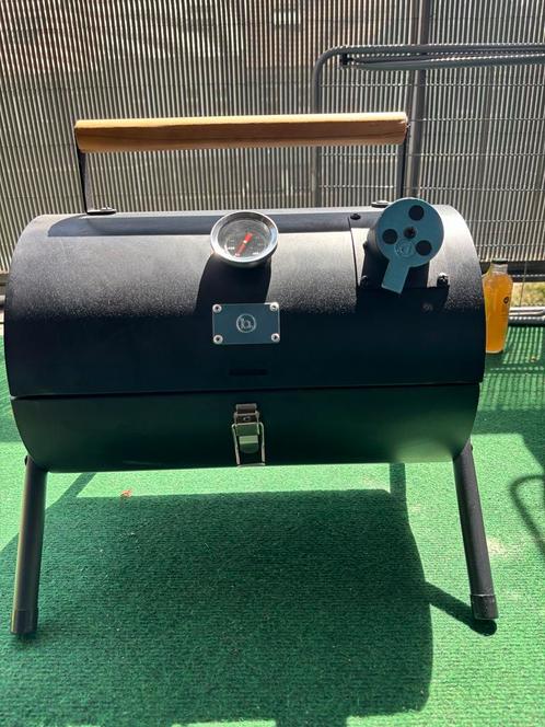 Compacte BBQ met Thermometer, Tuin en Terras, Barbecue-accessoires, Gebruikt, Ophalen