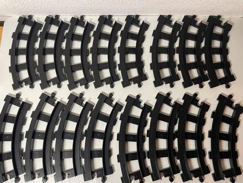 Duplo zwarte Trein Rails bochten, Kinderen en Baby's, Speelgoed | Duplo en Lego, Gebruikt, Duplo, Ophalen of Verzenden