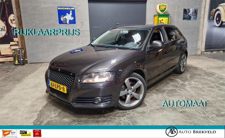 Audi A3 Sportback 1.8 TFSI Ambition Pro Line 161PK Automaat, Auto's, Audi, Bedrijf, Te koop, A3, ABS, Airbags, Airconditioning