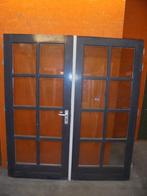 Openslaande tuindeuren dubbelglas, 189 x 211,5 (nr. NK2100A), Ophalen, 120 cm of meer, 200 tot 215 cm, Glas