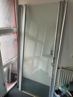 Douchewand met 2 klapdeuren, Ophalen, Gebruikt