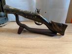 Fraai versierde Vuursteen Blunderbuss (Donderbus), Antiek en Kunst, Ophalen of Verzenden