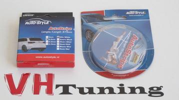 Autostyle SY C2502 Universele zelfklevende striping Wit beschikbaar voor biedingen