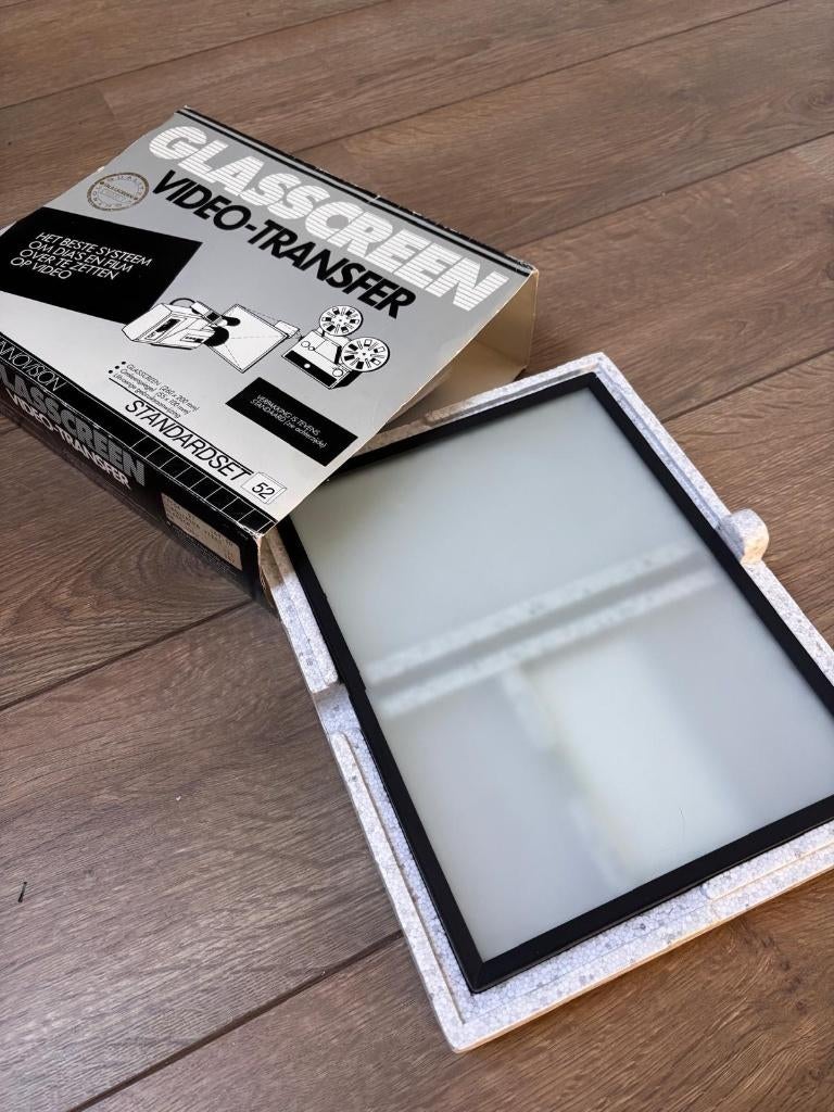 Glasscreen Video Transfer voor overzetten van dia's & film, Audio, Tv en Foto, Filmrollen, Ophalen of Verzenden, 35mm film