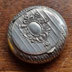 antiek verzilverde poederdoos, Ophalen of Verzenden