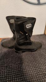 Stoere leren dames motorlaarzen ( maat 39 ) met reflectie, Ophalen