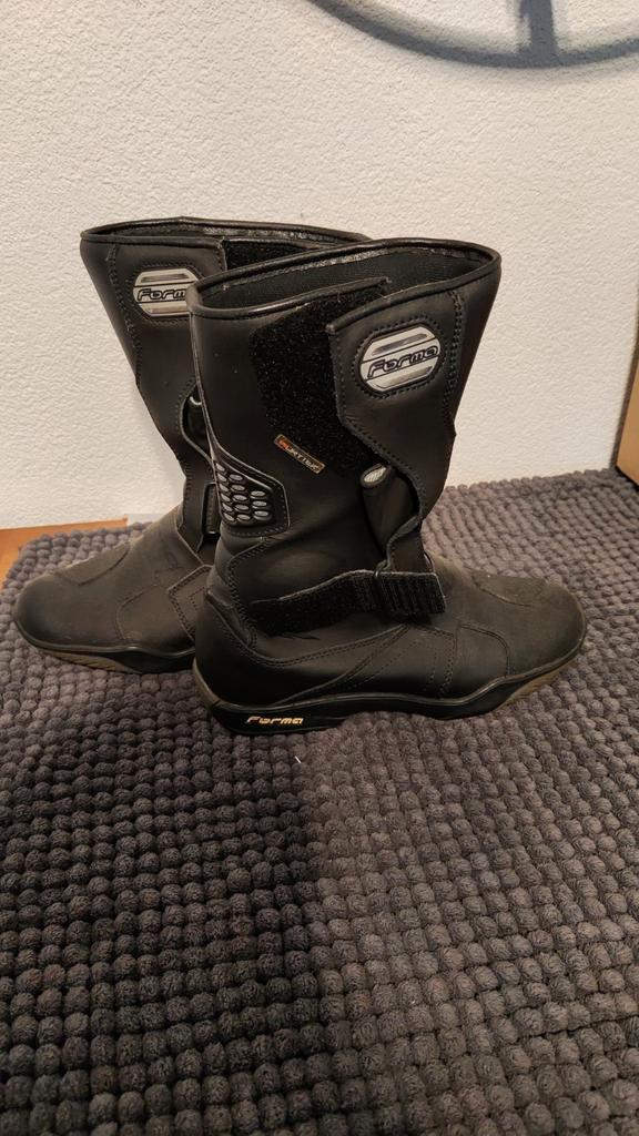 Stoere leren dames motorlaarzen ( maat 39 ) met reflectie, Motoren, Kleding | Motorhelmen, Ophalen