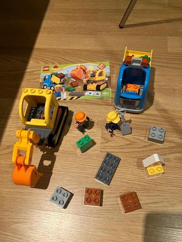 LEGO DUPLO 10812 - Truck & Graafmachine met rupsbanden beschikbaar voor biedingen